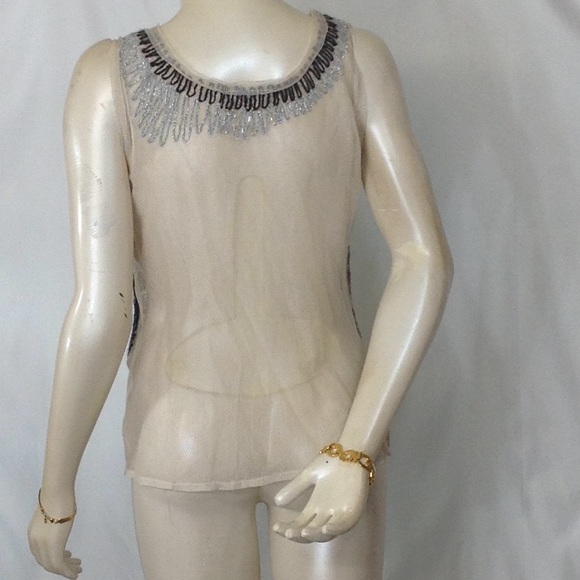 Anthropologie Project Alabama Mesh Sleeveless Top - Picture 8 of 10